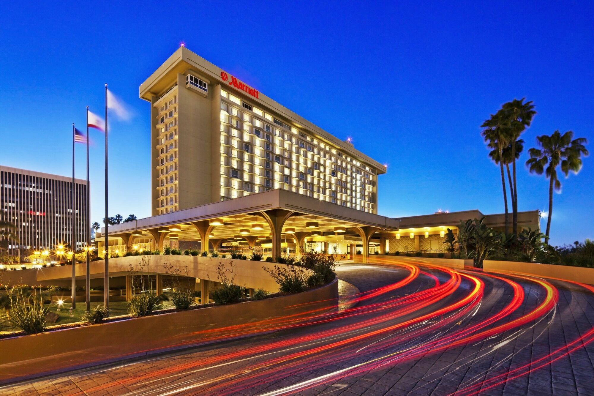 Los Angeles Airport Marriott Exteriör bild